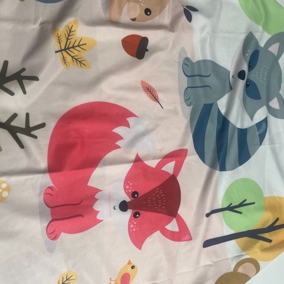 Baby animals printed nursing cover. Car seat stroller cover One size - Picture 3 of 5